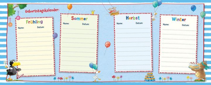 Produktbild Der kleine Rabe Socke: Alle meine Kindergarten-Freunde (Deutsch, Annet Rudolph, 2023)
