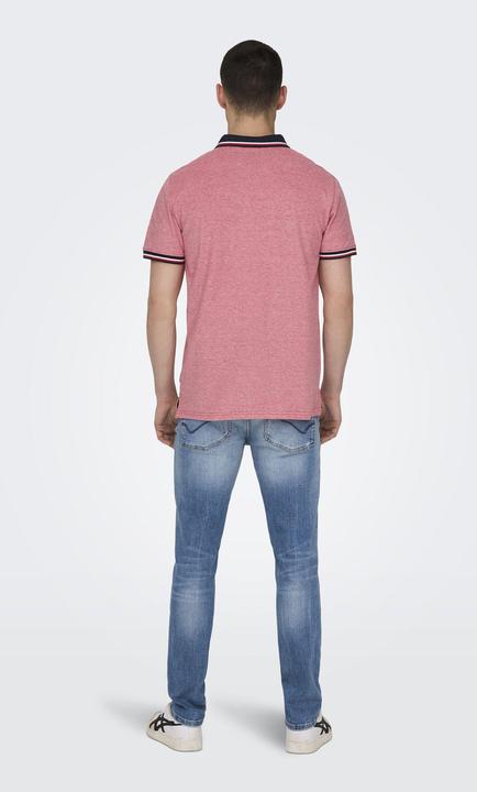 Actual product image Only & Sons Onsfletcher Life Slim Ss Polo Noos (XS)