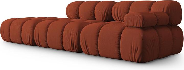 Actual product image Micadoni Left Modular Sofa, "Bellis", 4 Seats, 282x94x70Made in Europe (2 person sofa, 3-seater, 4-seater)