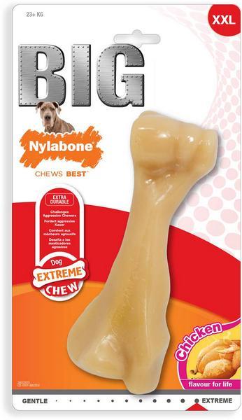Actual product image Nylabone Extreme Big Chew Beef Bone, 18.5 cm, 360 g (Dog chew toy)