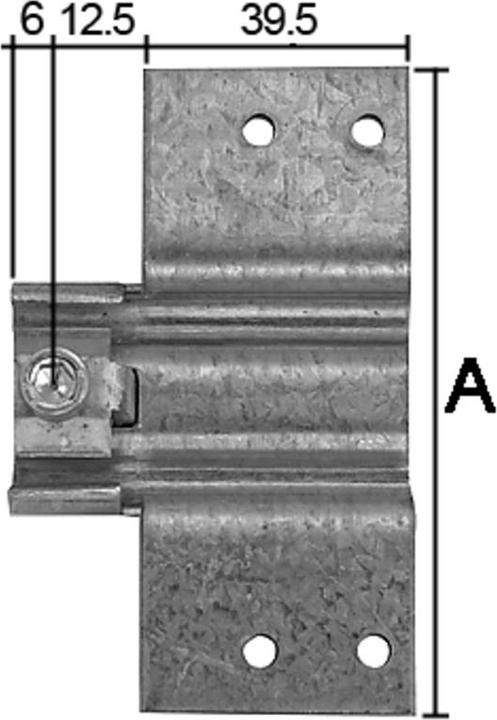 Actual product image Simonswerk Screw-on pockets V 3610