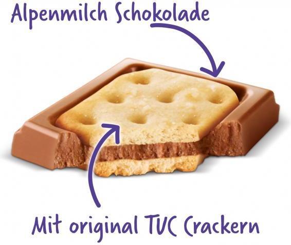 Actual product image Milka Chocolate bar Tuc 87 g (87 g)