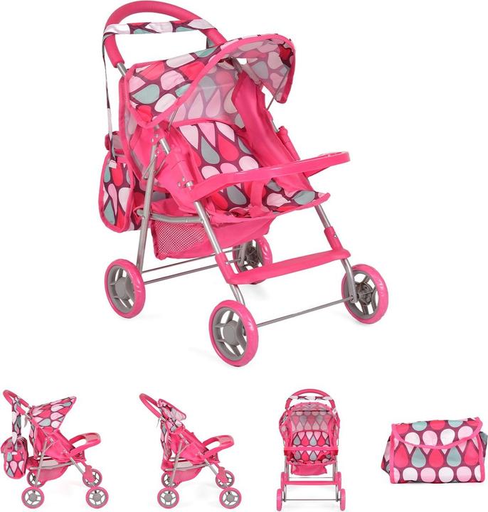 Actual product image Moni Doll buggy, doll carriage 9617