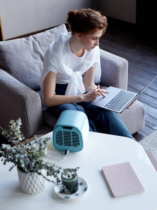 Actual product image Evapolar evaCHILL Urban Grey mini air conditioner (2.50 m², 1190 BTU/h)