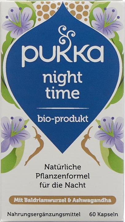 Produktbild Pukka Night Time Kapsel NEM Bio (60 Stück, 178 g)