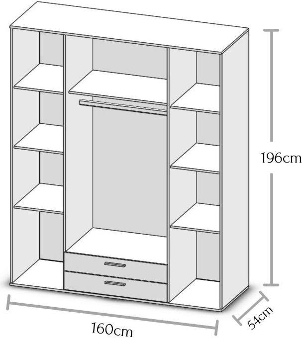 Produktbild Pol-Power Karl (159.5 x 53.5 x 196 cm)