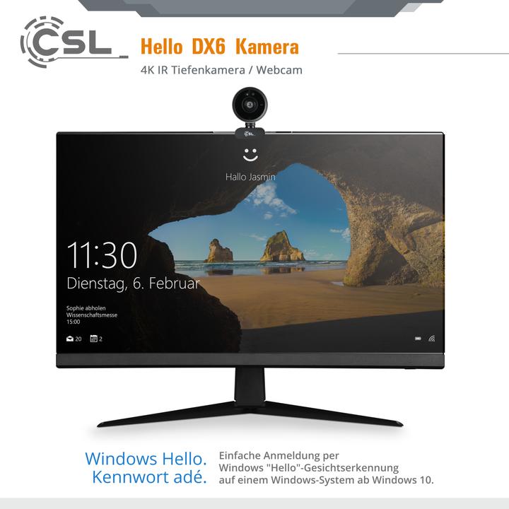Image du produit CSL Hello DX6 WebCam (8.30 Mpx)
