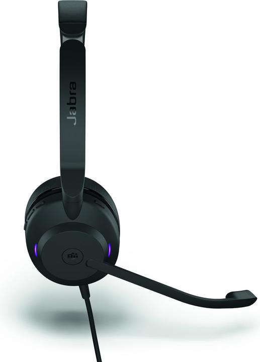 Actual product image Jabra Evolve2 30, MS Stereo Headset (Cable, USB-C)
