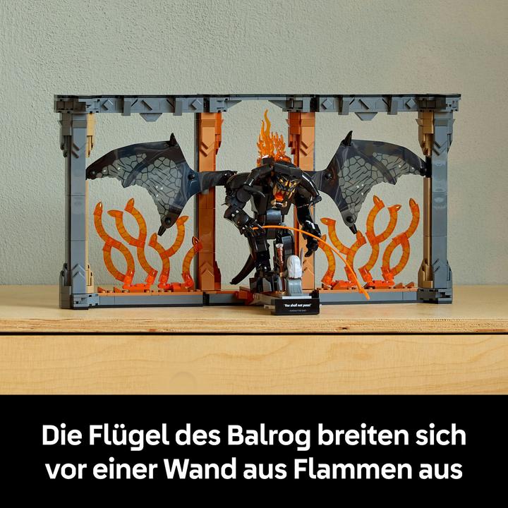 Immagine prodotto LEGO Il Signore degli Anelli: fermalibro Balrog (10367, LEGO Il Signore degli Anelli)