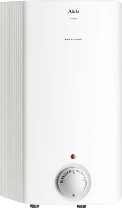 Produktbild AEG Haustechnik Hoz 5 Comfort druckloser Kleinspeicher, Übertischboiler 5 Liter Niederdruck, mit Stecker, 2 kW