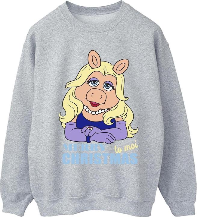 Image du produit Disney - Sweat MUPPETS MISS PIGGY QUEEN OF HOLIDAYS - Femme (XL)