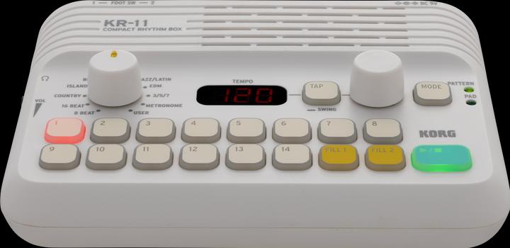 Produktbild Korg Digital Drum, KR-11, 11 Genres, 126 Rhythmen, User Pattern