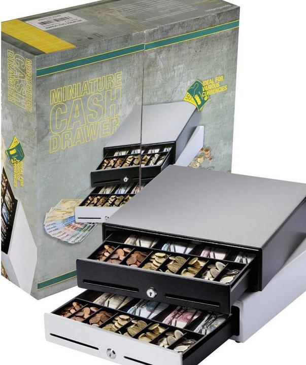 Image du produit Metapace Mini-tiroir de caisse K-2, noir