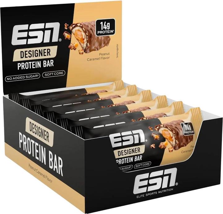 Produktbild ESN Designer (Erdnuss-Caramel, 12 Stk., 540 g)
