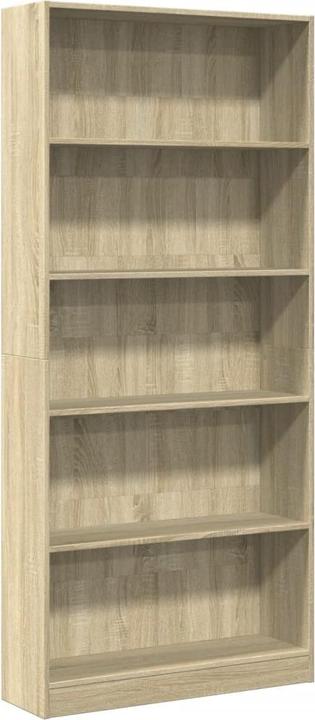 Immagine prodotto VidaXL Bücherregal Regal Standregal Büroregal Aufbewahrungsregal Sonoma-Eiche (80 x 24 x 176 cm)