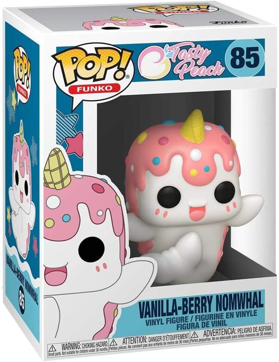 Image du produit Funko Pop! Tasty Peach : Vanilla-Berry Nomwhal (85)