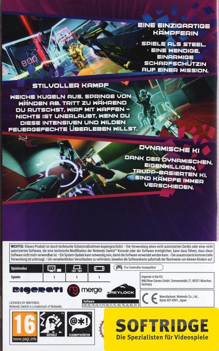 Immagine prodotto Wild River Games Acciaio reciso (Switch, DE)