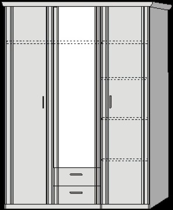 Produktbild Forte Gloria (139.5 x 59.5 x 201 cm)