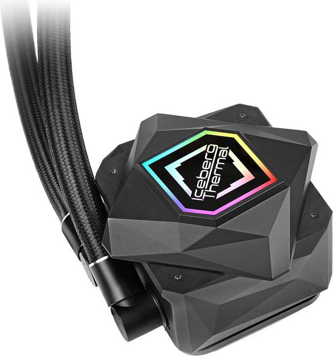 Actual product image Iceberg Thermal IceFLOE Oasis ARGB AIO cooling system
