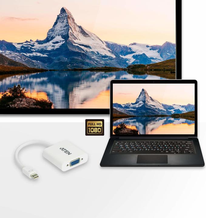 Immagine prodotto Aten Adattatore VC920 DisplayPort (Sub-D 15, 20 cm)