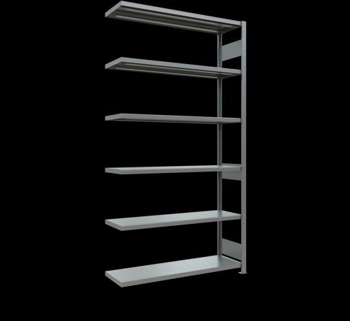 Stecksystem Anbauregal MULTIplus250 mit Längenriegel
