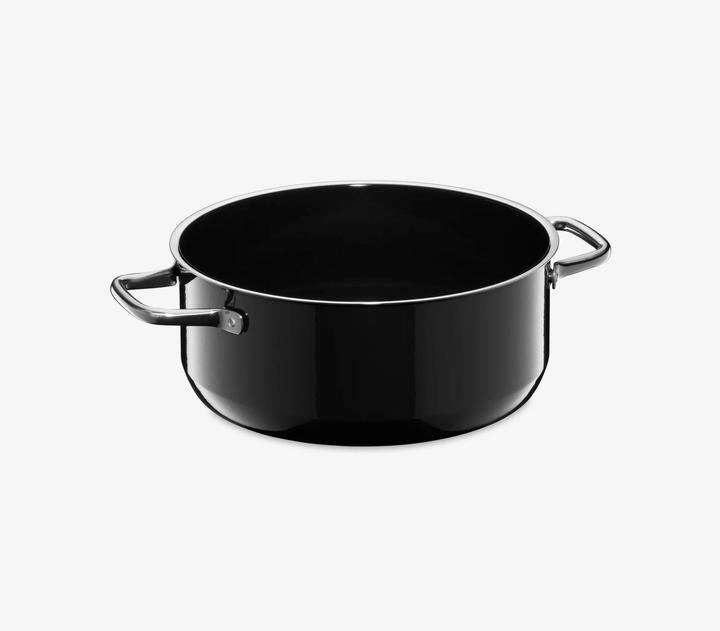 Produktbild WMF Bratentopf schwarz (24 cm, Kochtopf, Edelstahl)