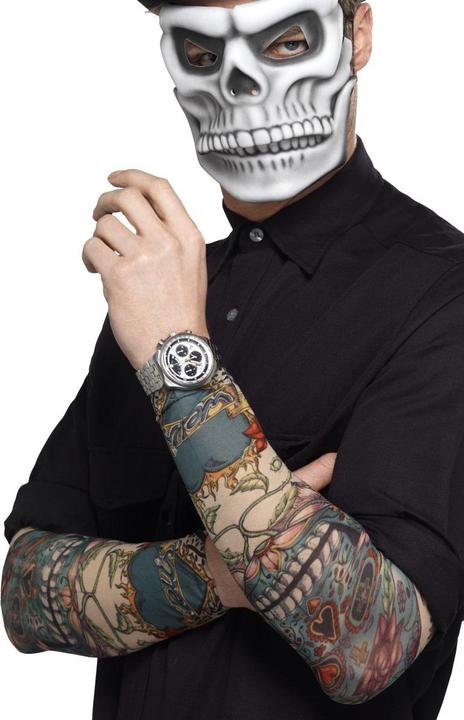 Produktbild Smiffys Tag der Toten -Tattoo Ärmel
