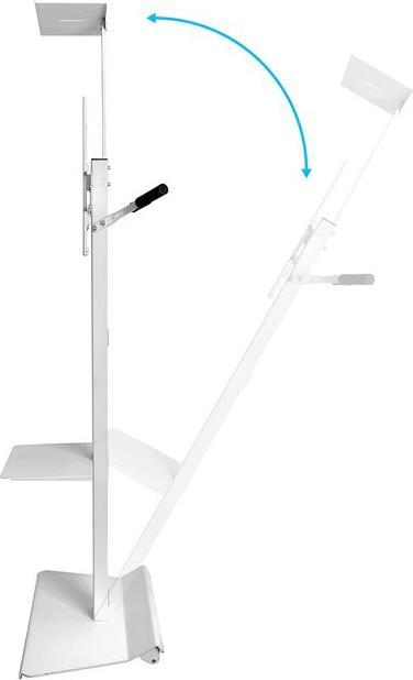 Actual product image Multibrackets M Tilt & Roll Floor Stand White (Device-specific, 55", 40 kg)