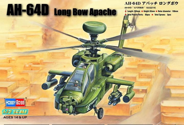 Image du produit Hobby Boss AH-64D "Long Bow Apache" (avion à longue portée)