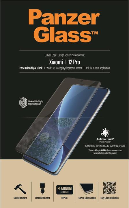 Immagine prodotto PanzerGlass Custodia Friendly (1 Pezzo/i, Xiaomi 12 Pro, Xiaomi 12S Pro, Xiaomi 13 Pro)
