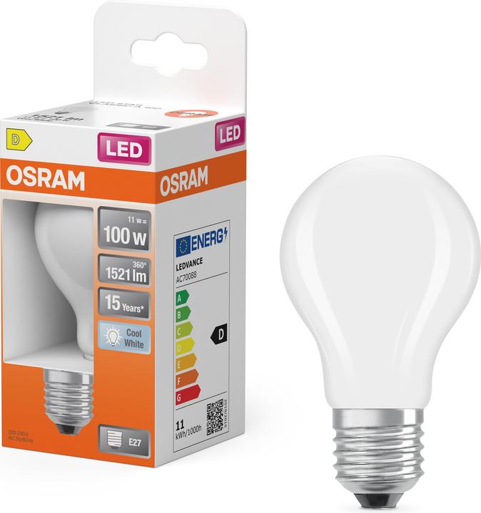 Produktbild Osram Retrofit Classic A (E27, 100 W, 1521 lm, 1 x, D)