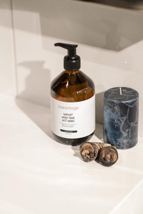 Actual product image Savontage Thyme Oil Hand Soap, 500ml (Liquid soap, 500 ml)