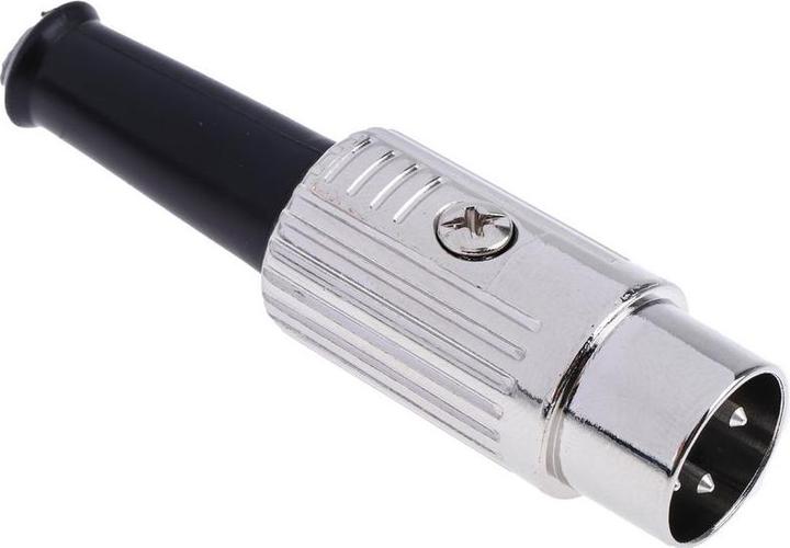 Produktbild Rs Pro DIN-Stecker Gerade 3-polig, 100 V ac / 1A Kabelmontage