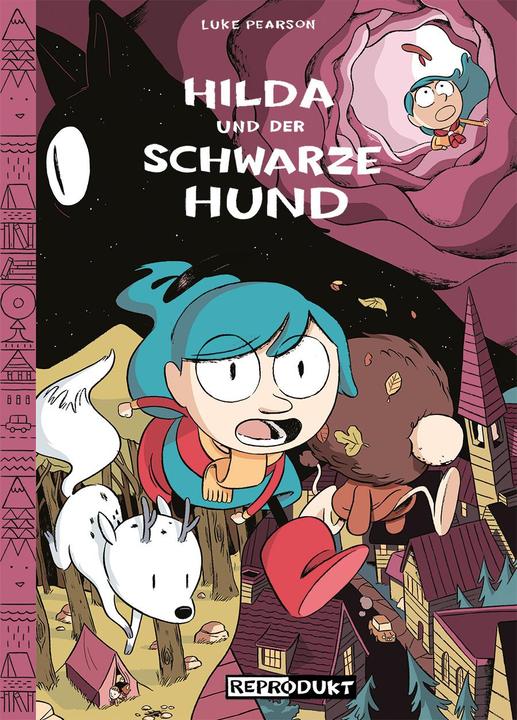Actual product image Hilda und der schwarze Hund (German, Luke Pearson, Matthias Wieland, 2014)