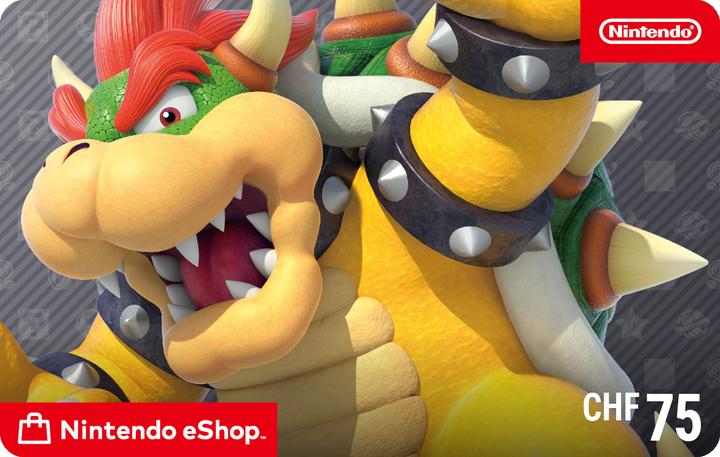 Nintendo eShop (75 CHF)