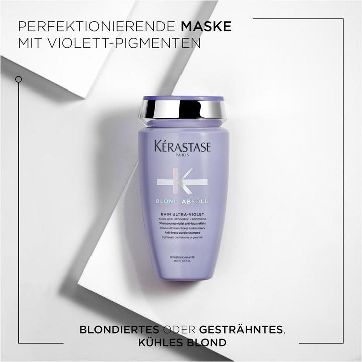 Produktbild Kérastase Blond Absolu Bain Ultra-Violet (250 ml, Flüssiges Shampoo)