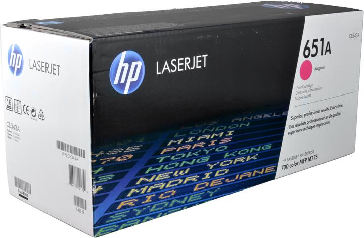 Actual product image HP 651a (M)