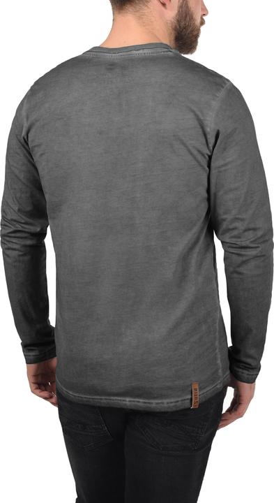 Actual product image Solid Tinox Men's Longsleeve With V-Neck Made Of 100% Cotton (L)