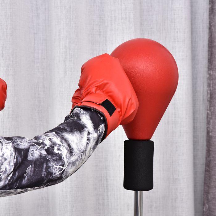 Produktbild Swisshandel24 Punchingball mit Ständer, 136-154 cm höhenverstellbar Boxsack, Standboxball Rot (24 cm)