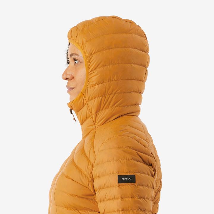 Actual product image Forclaz Women's down jacket with hood down to -5 °C trekking - MT100 (XS)