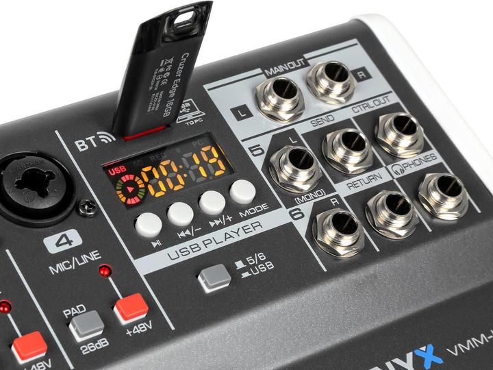 Immagine prodotto Vonyx Mixer VMM-K602 (Mixer da studio e live)