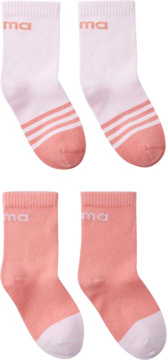 Actual product image Reima 2-pack children socks Jalkaan Coral (pack of 2, 38 - 41)