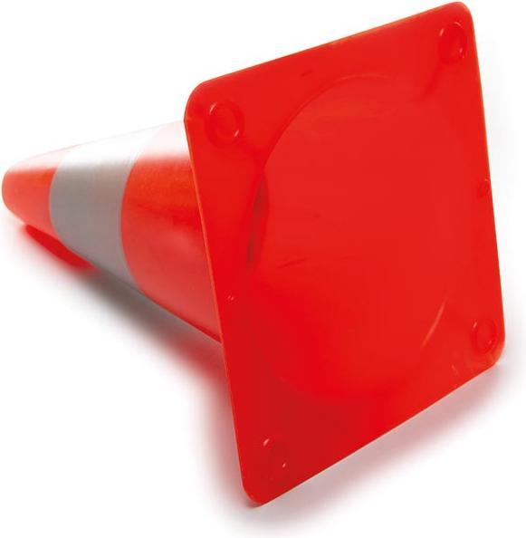 Image du produit Perel Cône réfléchissant rouge/argent - 30 cm