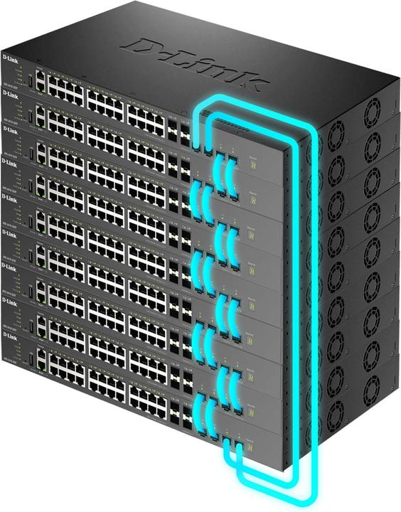 Image du produit D-Link 10g Layer 3 Empilable Managed (32 Ports)