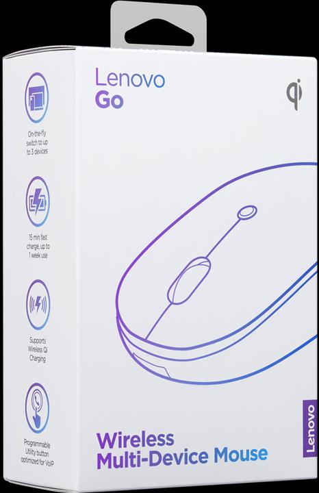 Image du produit Lenovo Souris sans fil Go Multi-Device (Sans fil)