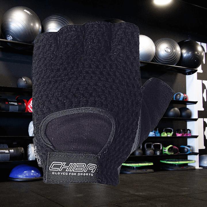 Image du produit Chiba Gant de fitness pour vélo noir M (M)