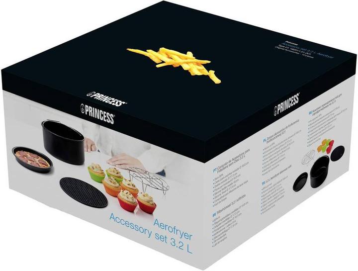 Actual product image Princess 10-piece accessory set for XL hot air fryer