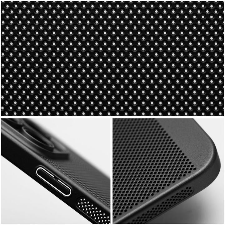 Actual product image OEM Back panel cover BREEZY case for XIAOMI Mi 11 Lite 5G / Mi 11 Lite LTE 4G / Mi 11 Lite NE black (Xiaomi Mi 11 Lite, Xiaomi Mi 11 Lite 5G, Xiaomi 11 Lite 5G NE)