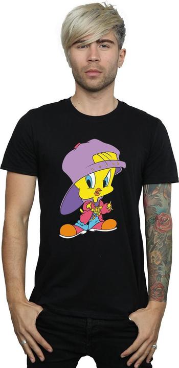 Actual product image Looney Tunes Mens Tweety Pie Hip Hop T-Shirt (M)