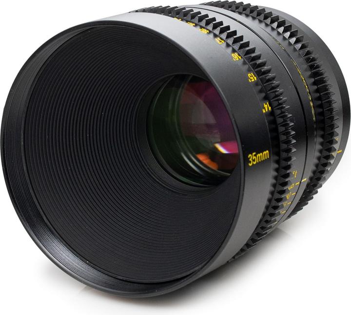 Actual product image Zhongyi Mitakon Fixed focal length Speedmaster 35 mm T1 Cine (Micro Four Thirds, Micro Four Thirds)